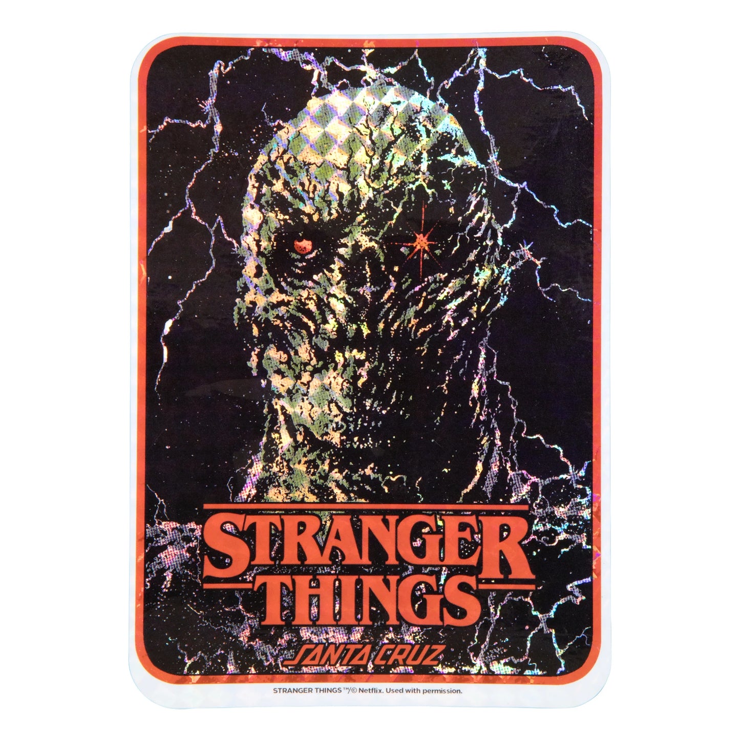 Santa Cruz Skateboard Deck 8.5in Stranger Things Vecna
