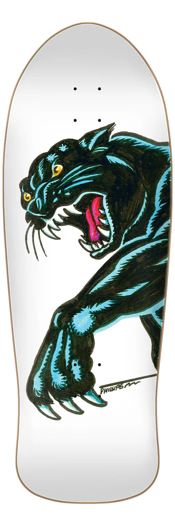 Santa Cruz Reissue Deck Natas Sketch Panther White/Assorted 10.54"
