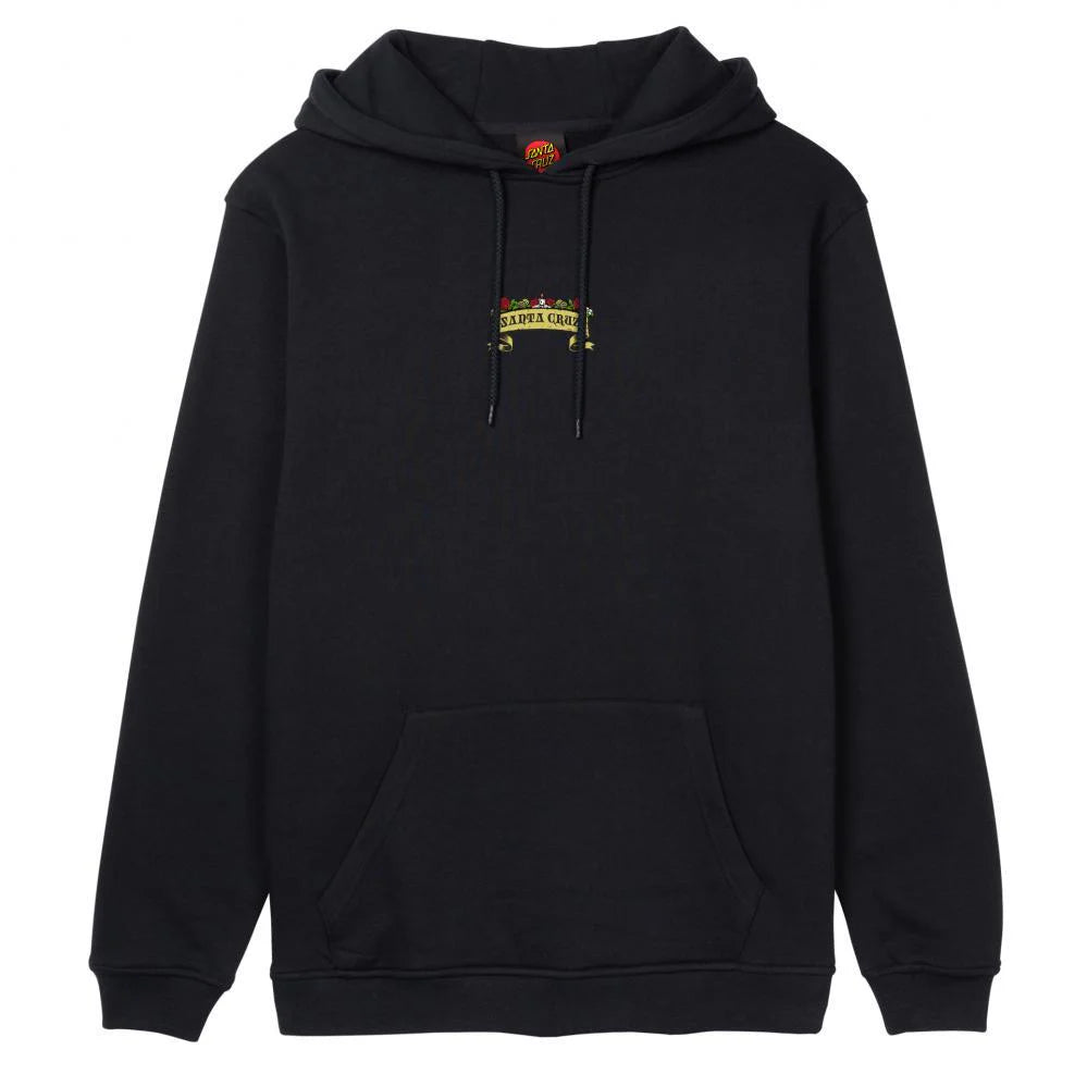 Santa Cruz Guzman Scroll front hoodie black small