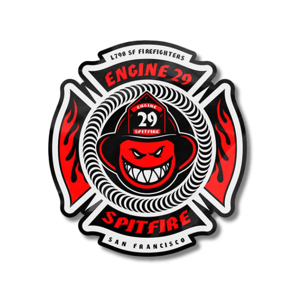 Spitfire X Engine 29 Maltese Sticker - 3.75"