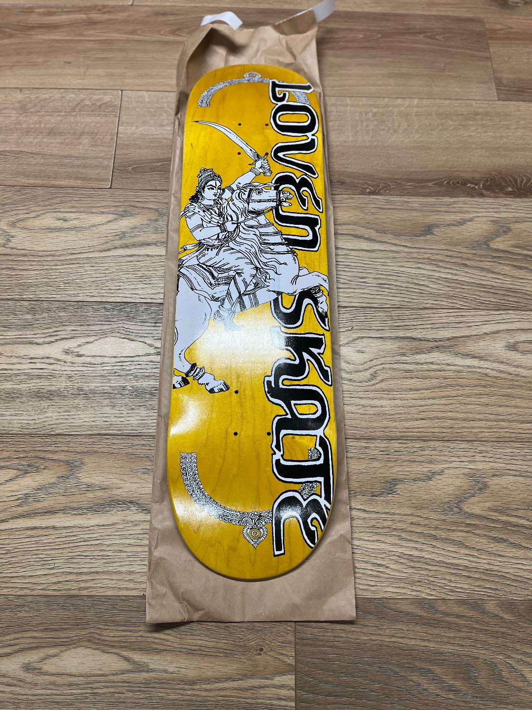 Lovenskate Rider deck by Sol Dhariwal-Bisset 8.25"