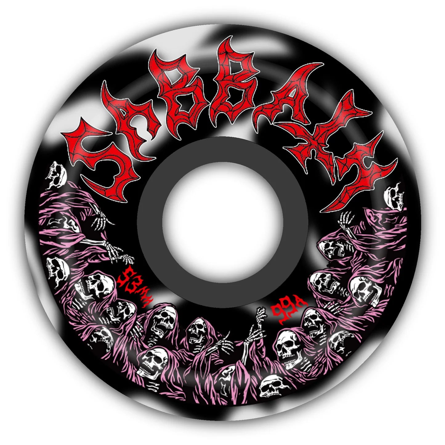 Sabbath Rising Dead 53mm Conical Devil's Formula Wheel 99a