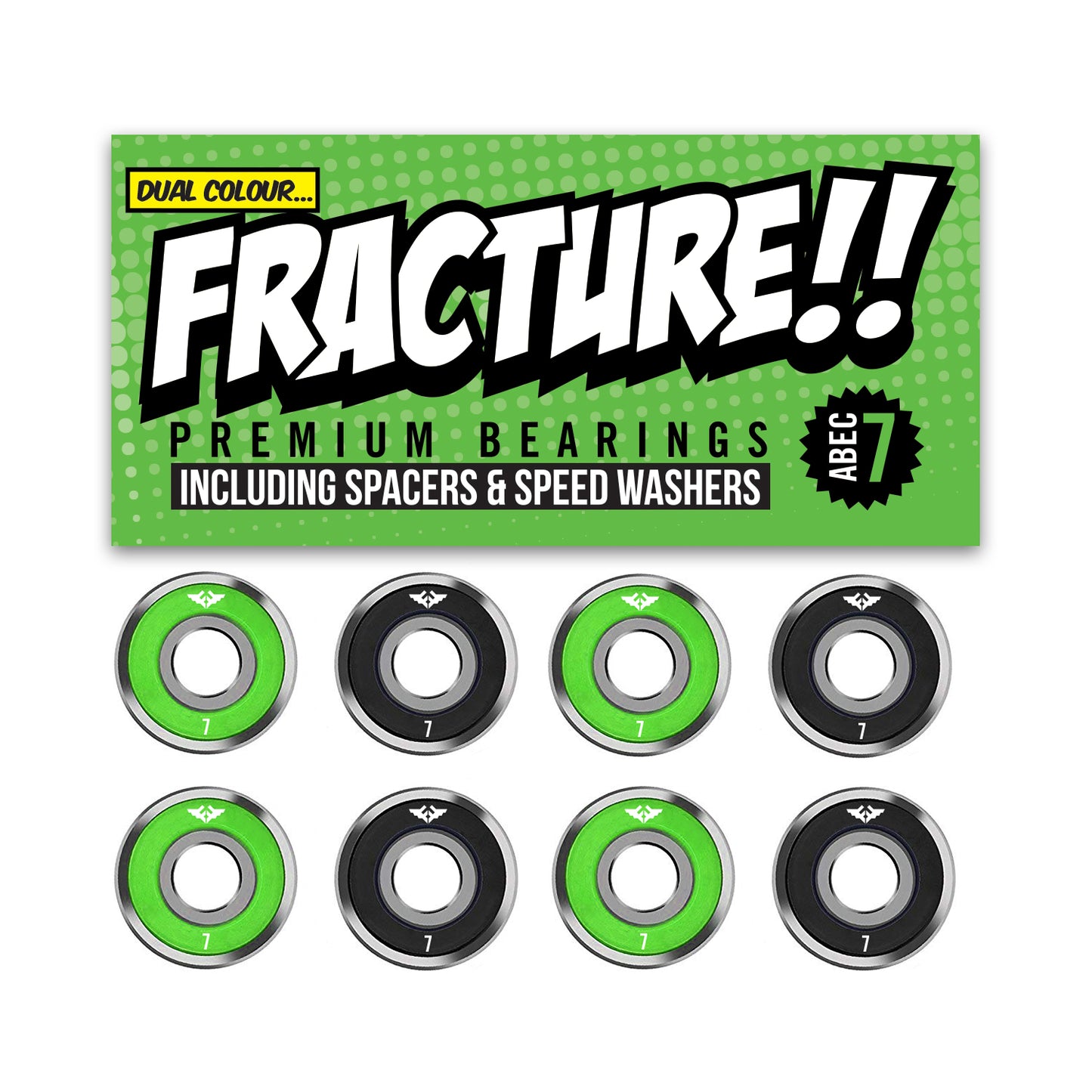 Fracture bearings abec 7