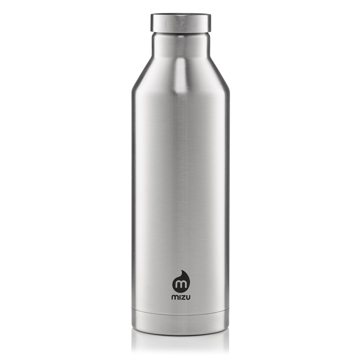 Mizu V8 water bottle black or stainless