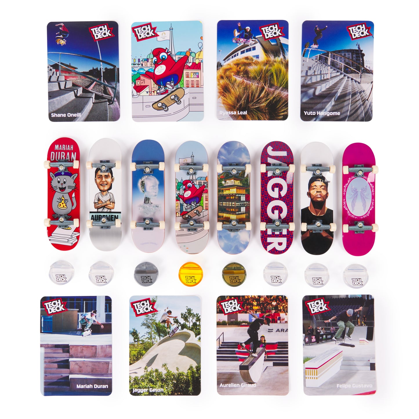 Tech Deck Olympic Competition Legends 8-Pack