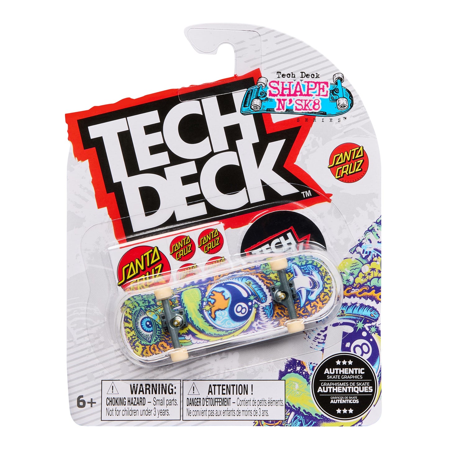 Tech deck M54 series including switch series DGK and shape N sk8 Santa Cruz Winkowski and Screaming foot+ Anti Hero classic eagle