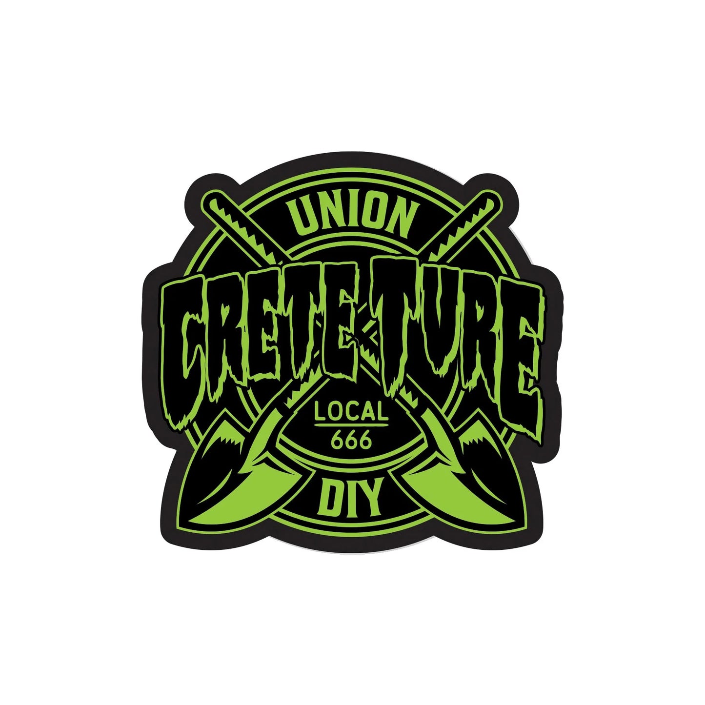 Crete-Ture DIY 4" Creature Sticker