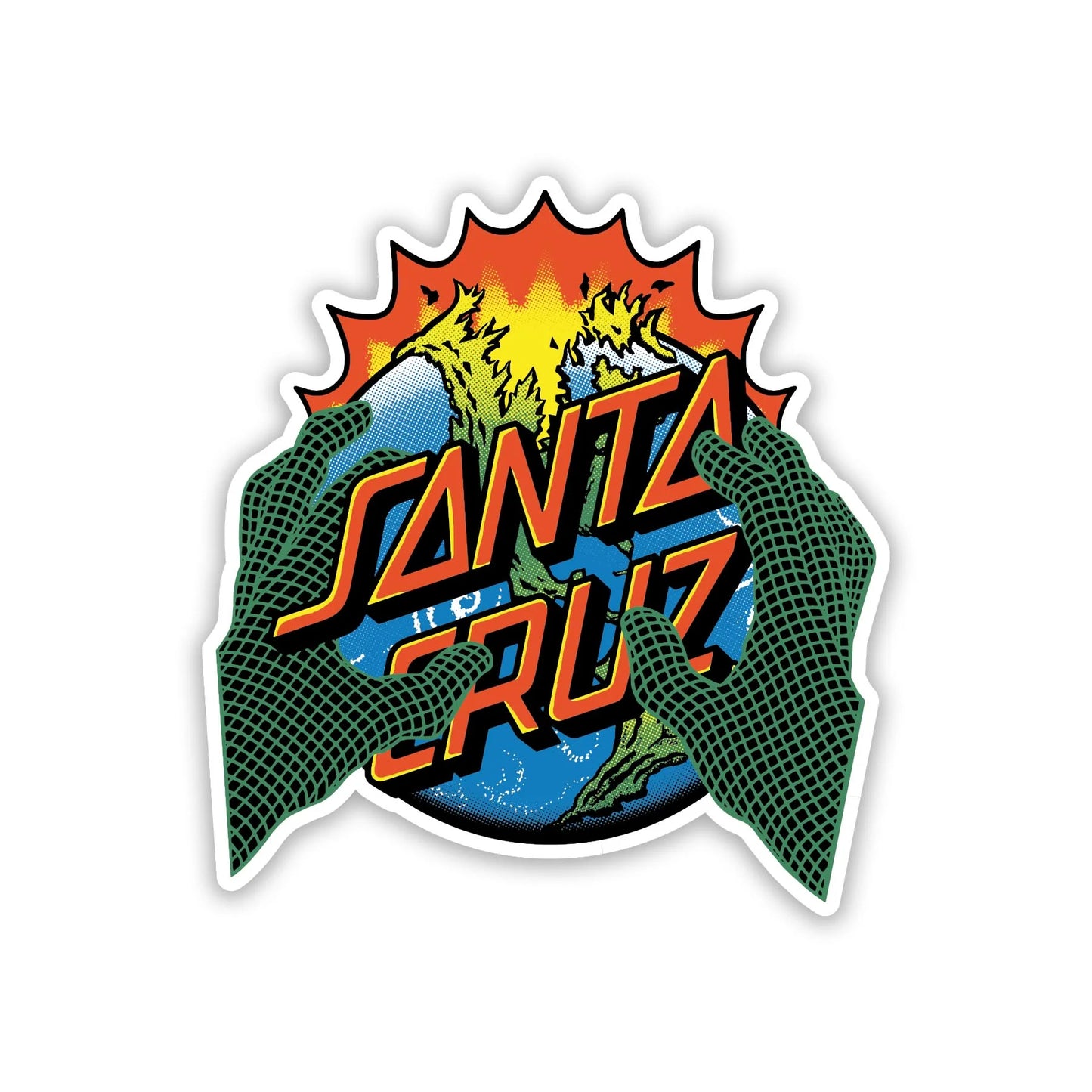 Santa Cruz Kendall End Of The Dot 3.75" Sticker
