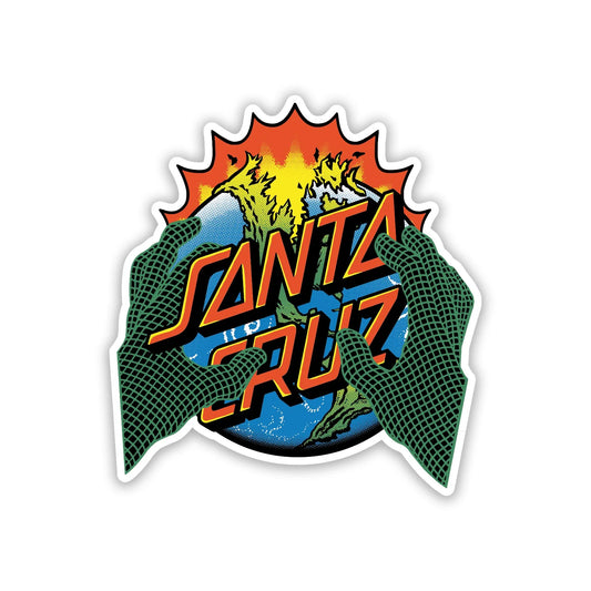 Santa Cruz Kendall End Of The Dot 3.75" Sticker