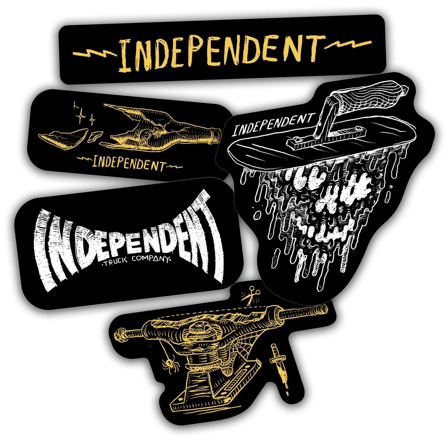 Bratrud Notebook Independent Sticker (5 Pack)