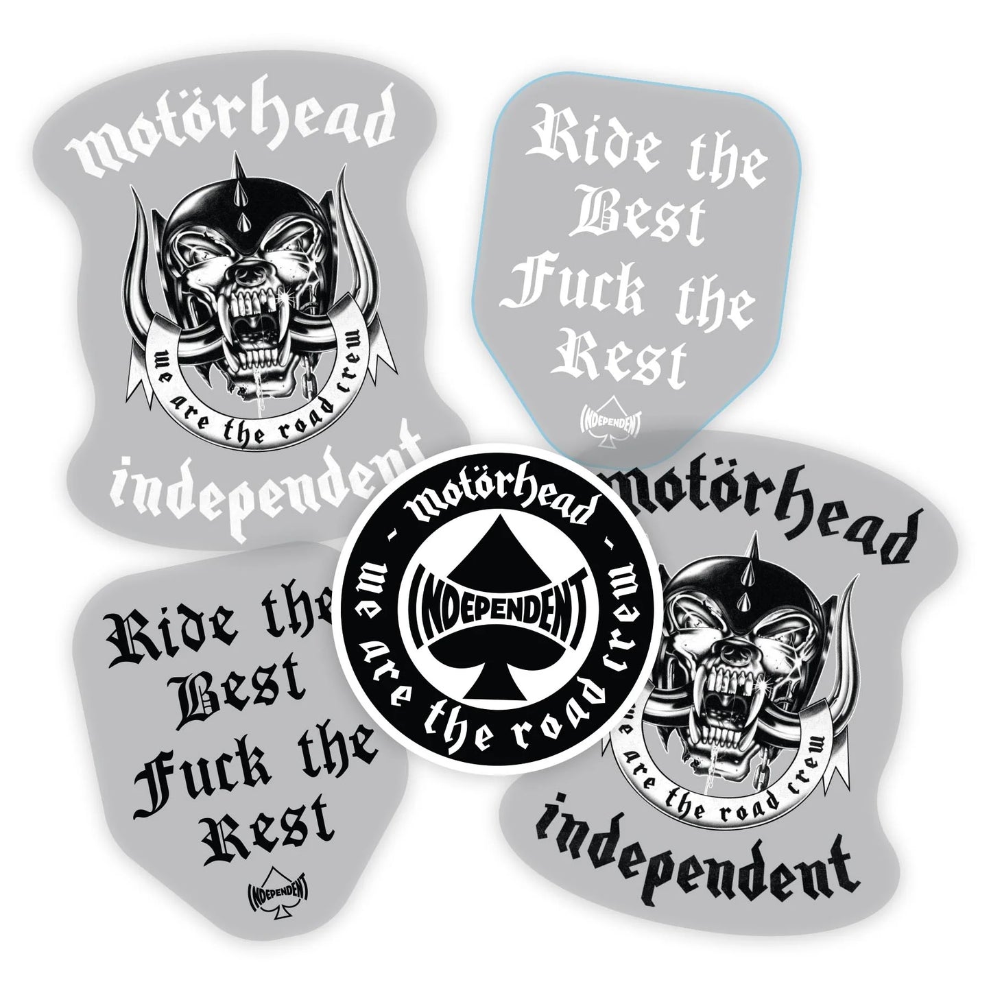 Independent Motörhead Assorted Sticker 5 Pack