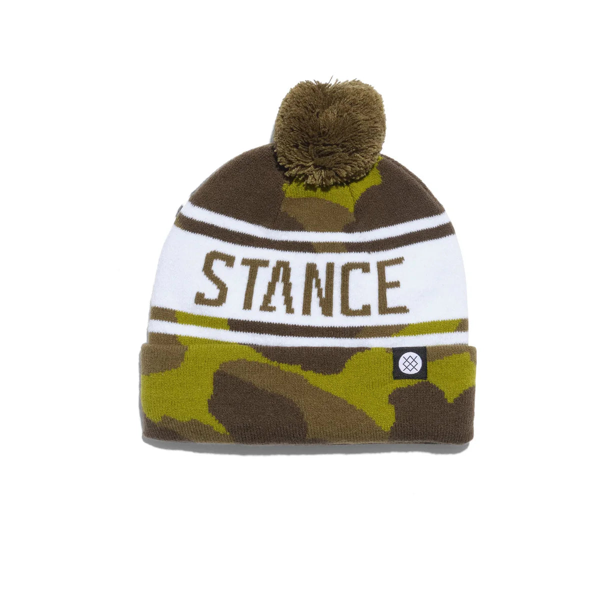 Stance OG Pom beanie camo