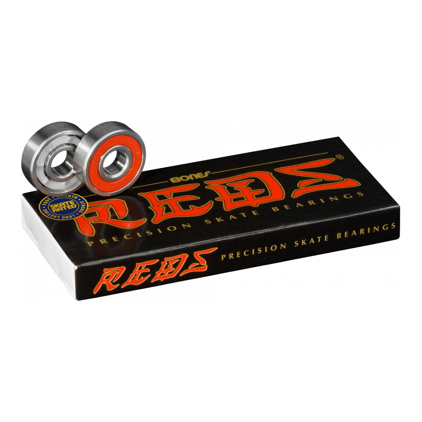 Bones Reds skateboard bearings 8 pack