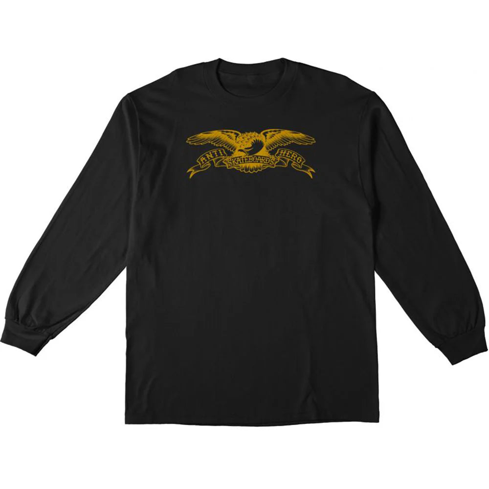 Anti Hero Long sleeve T-shirt basic eagle black/orange medium or XXL