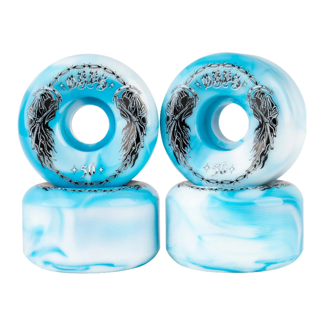 Orb specter swirls conical 99A Blue/white 56mm