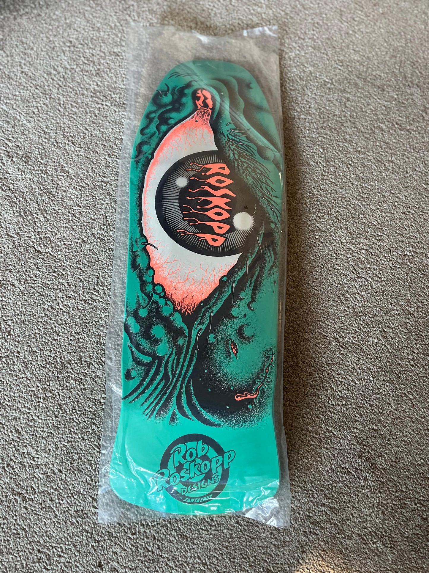 Santa Cruz Reissue Roskopp Eye teal 10.12"