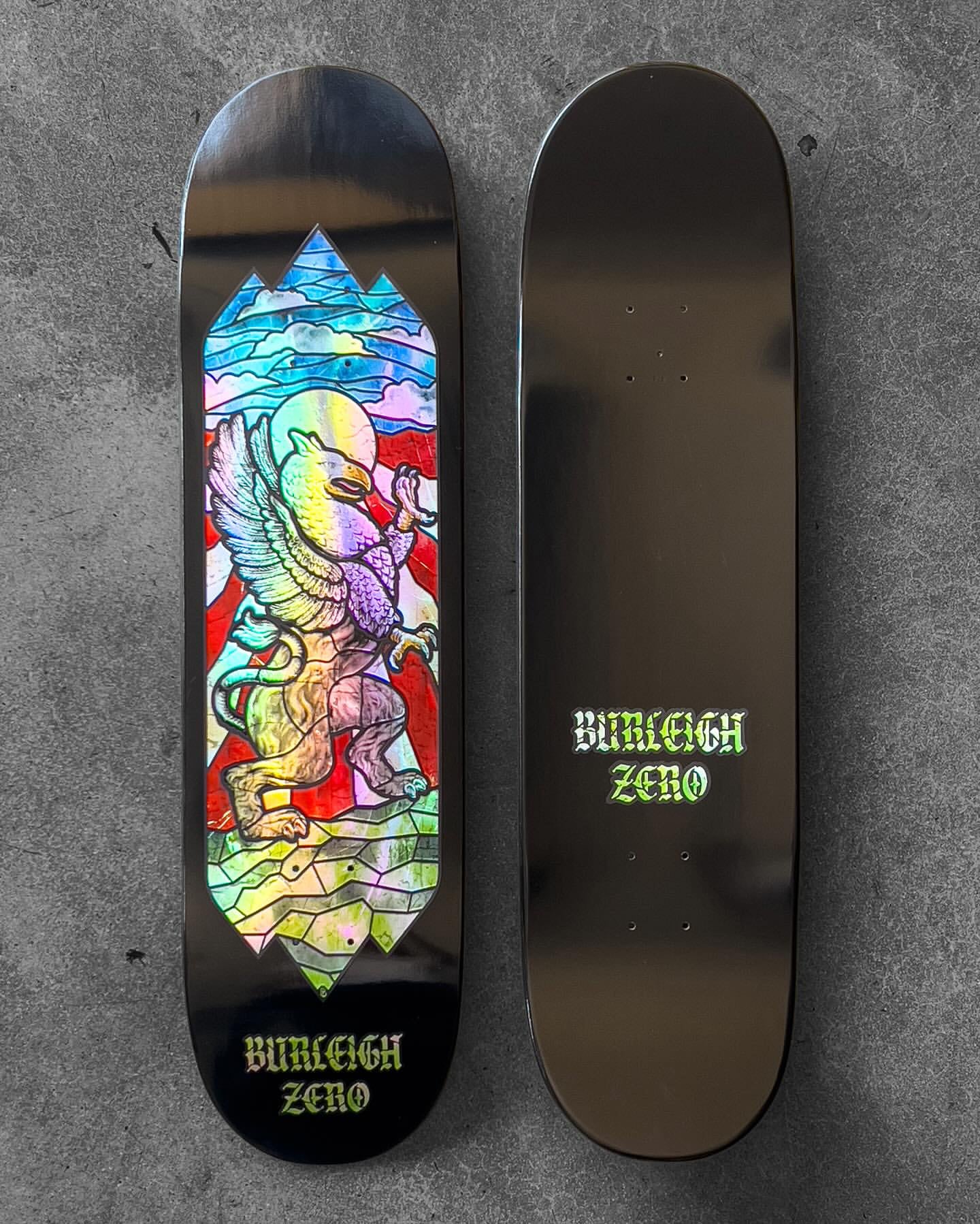 Zero Stained Glass Brandon Burleigh 8.5" deck