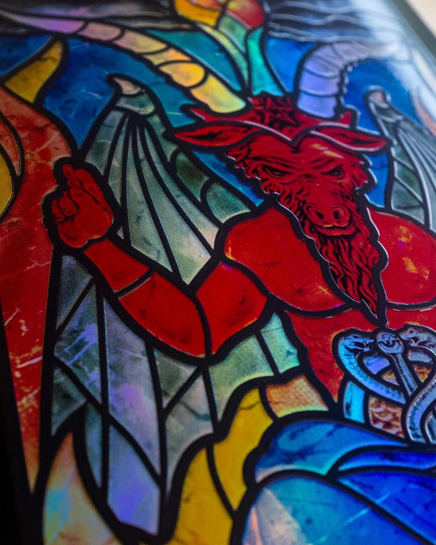 Zero Stained Glass Dane Burman 8.625" deck