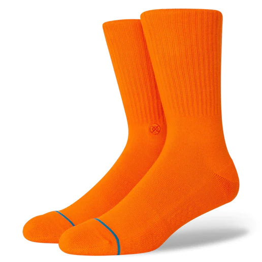 Stance Icon socks White,yellow,red,black,brown,grey,orange,pink,navy,lilac ice