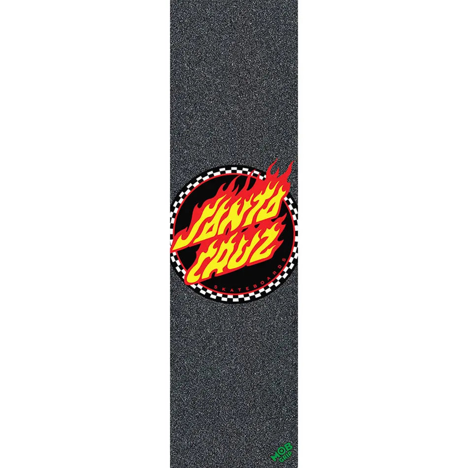 MOB x Santa Cruz flamed dot grip tape