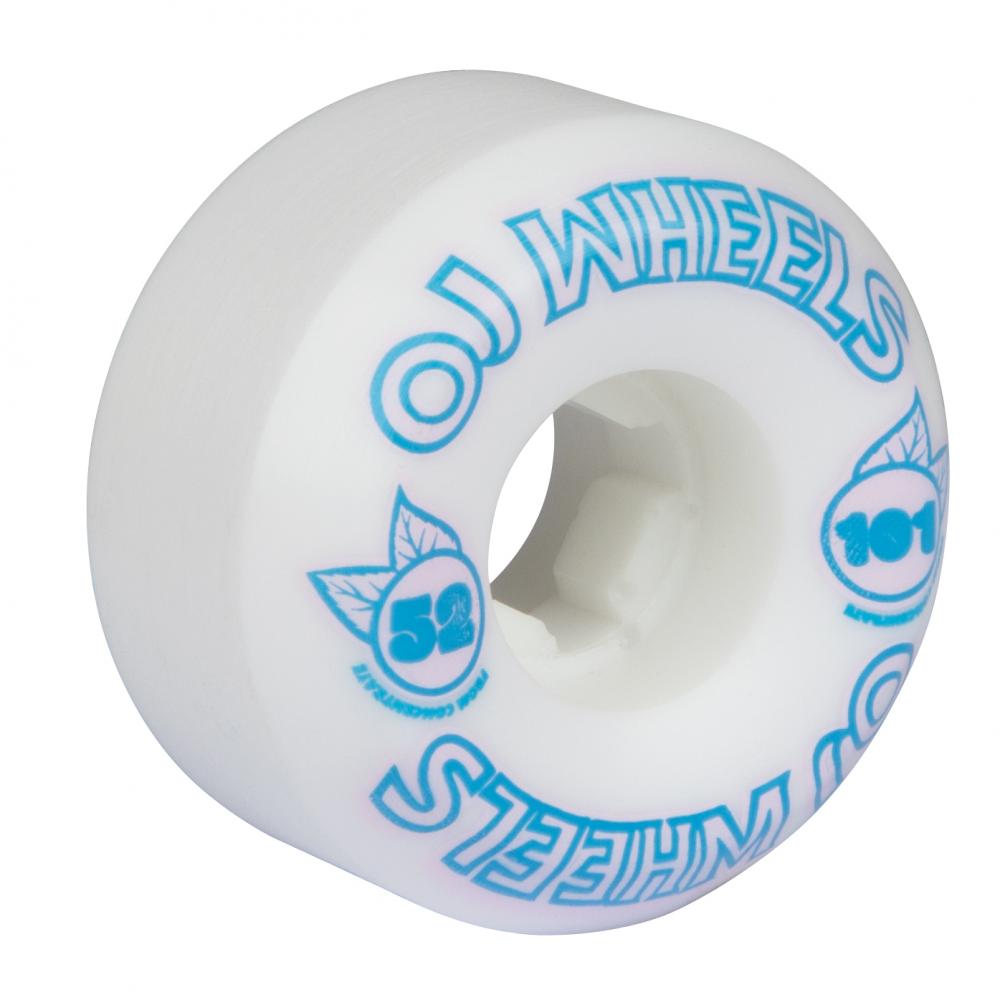 OJ Wheels From Concentrate Hardline 101a White 52 MM