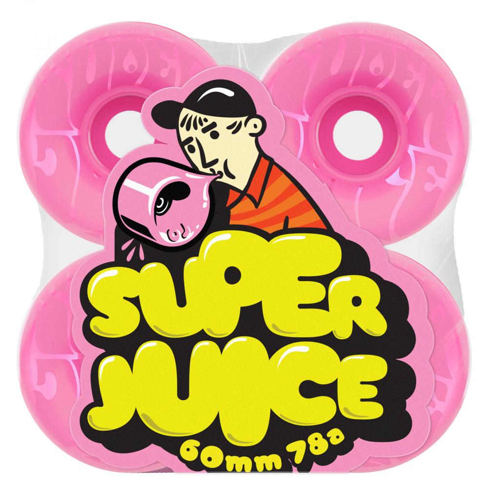 OJ wheels Bubble Gum Super juice 78a pink 60mm