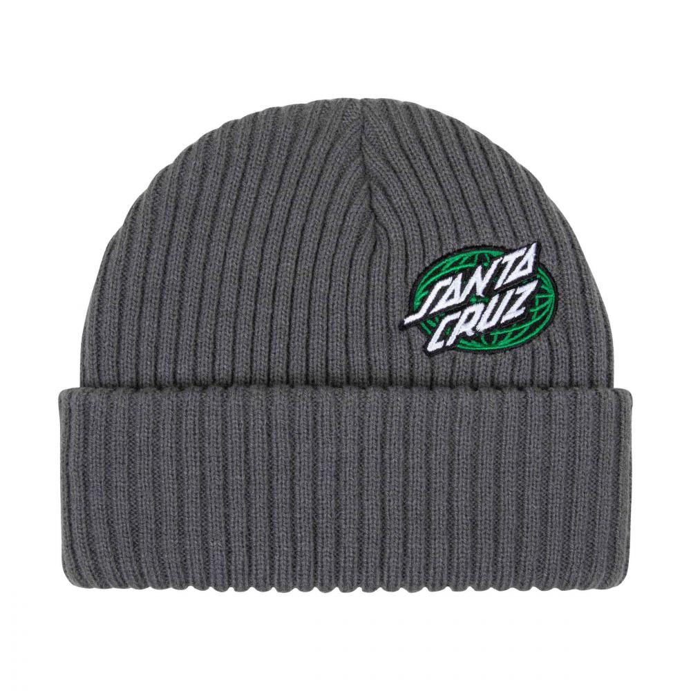 Santa Cruz Beanie Global Oval Dot Beanie Storm Grey O/S ADULT