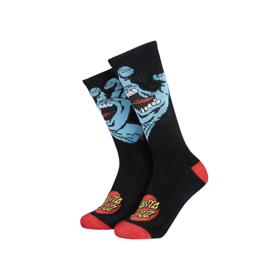 Santa Cruz socks Screaming hand black or white
