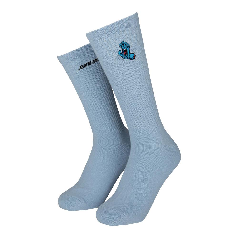Santa Cruz socks Screaming mini hand black, white or fresh blue