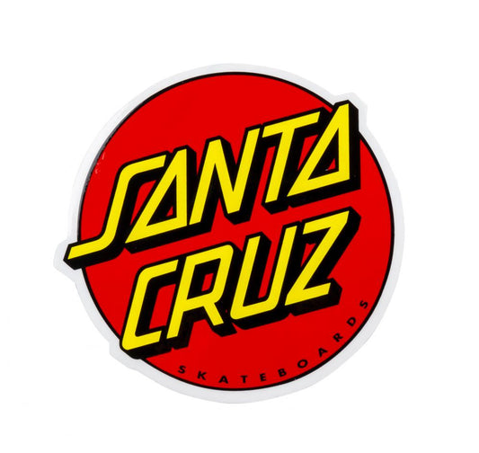 Santa Cruz Classic dot sticker 3"