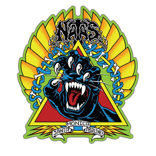 Santa Cruz Stickers Natas Screaming Panther 5.25 IN