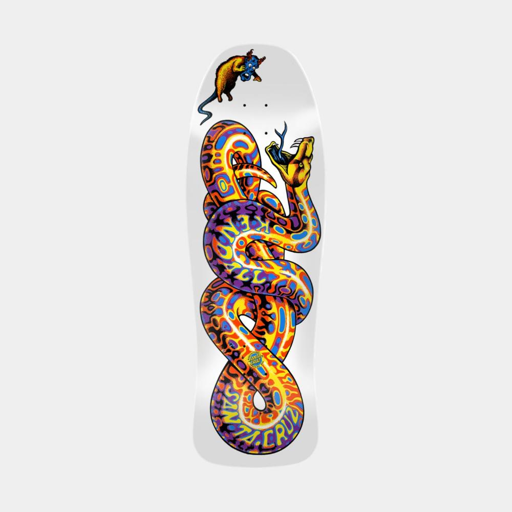 Santa Cruz Reissue Deck Kendall Snake White / Multi 9.975 IN