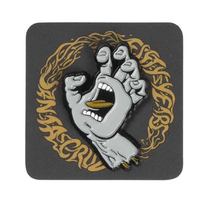 Santa Cruz 50th Screaming hand pin