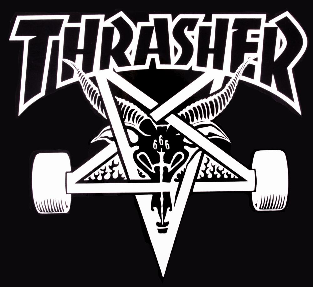 Thrasher Banner Skate Goat Cloth