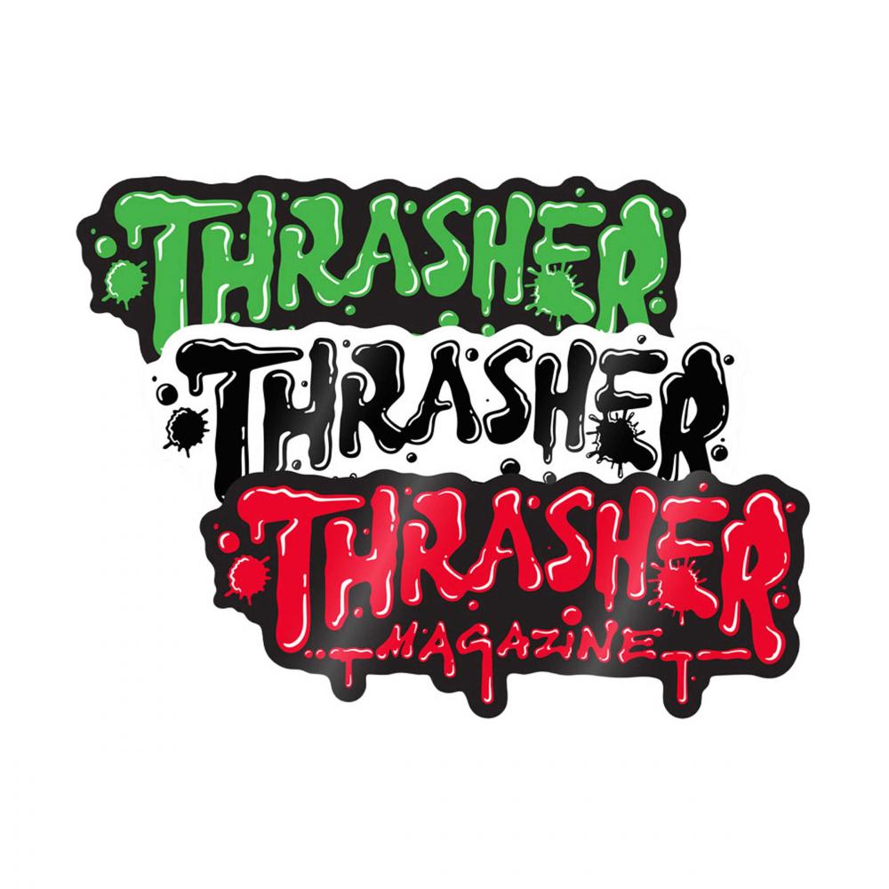 Thrasher Stickers Wet Paint