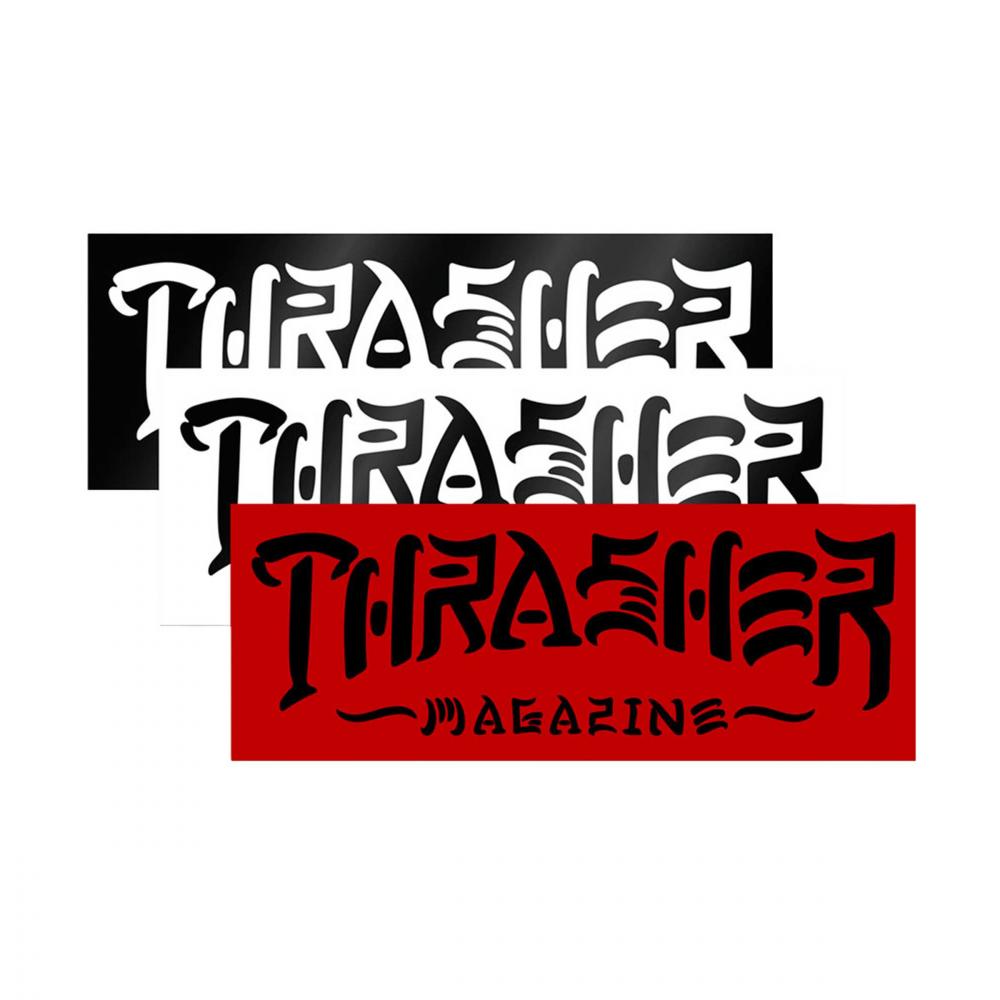 Thrasher Stickers Thrash & Destroy