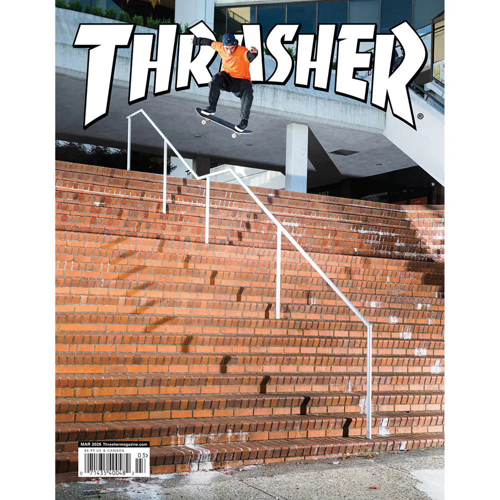 Thrasher Magazine March 2026 Issue 548 Jhanka Gonzalez Cover