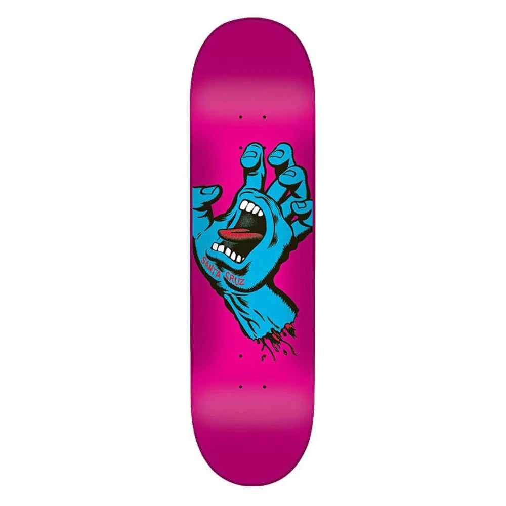 Santa Cruz Screaming hand deck 7.8", 8", 8.375", 8.6", 8,8" FREE Grip tape and Hardware