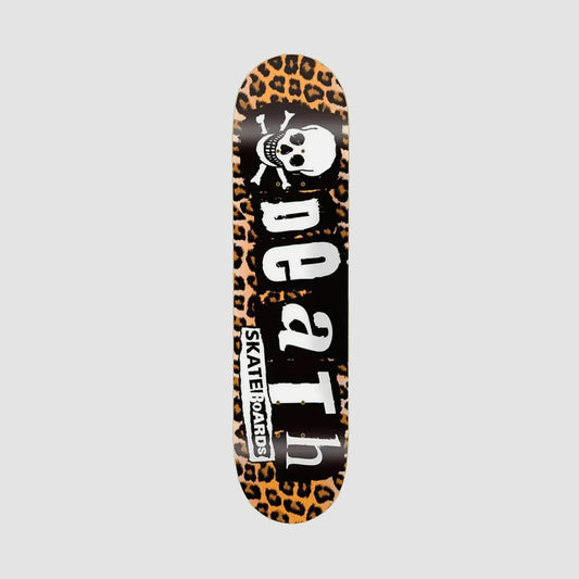 Death Leopard Punk deck 8.375" FREE Grip tape and Hardware