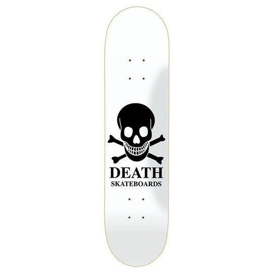 Death OG Skull white 9” deck FREE Grip tape and Hardware