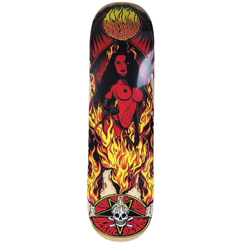 Death Benson Devil woman II 8.75" FREE GRIP TAPE