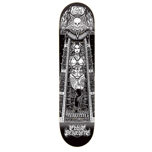 Death Eddie Belvidere deck 8.5" FREE Grip tape and Hardware