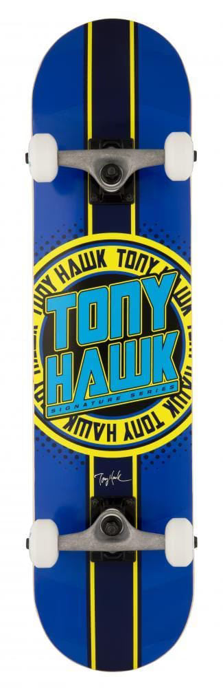 Tony Hawk SS 180+ Complete Badge logo blue/yellow 7.5"