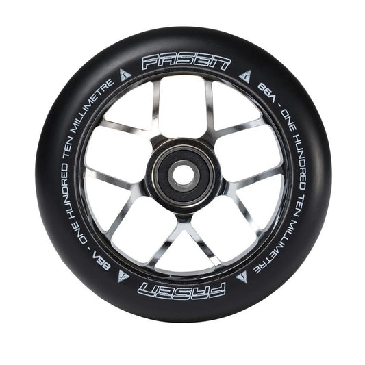 Fasen Jet wheel chrome 110mm wheels