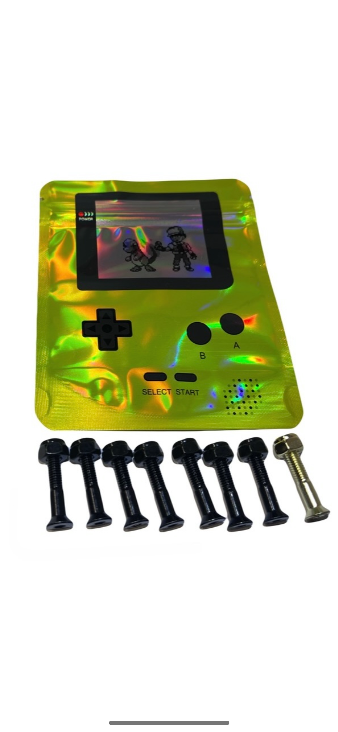 J and J's Gameboy hardware 1" allen bolts choice of colours