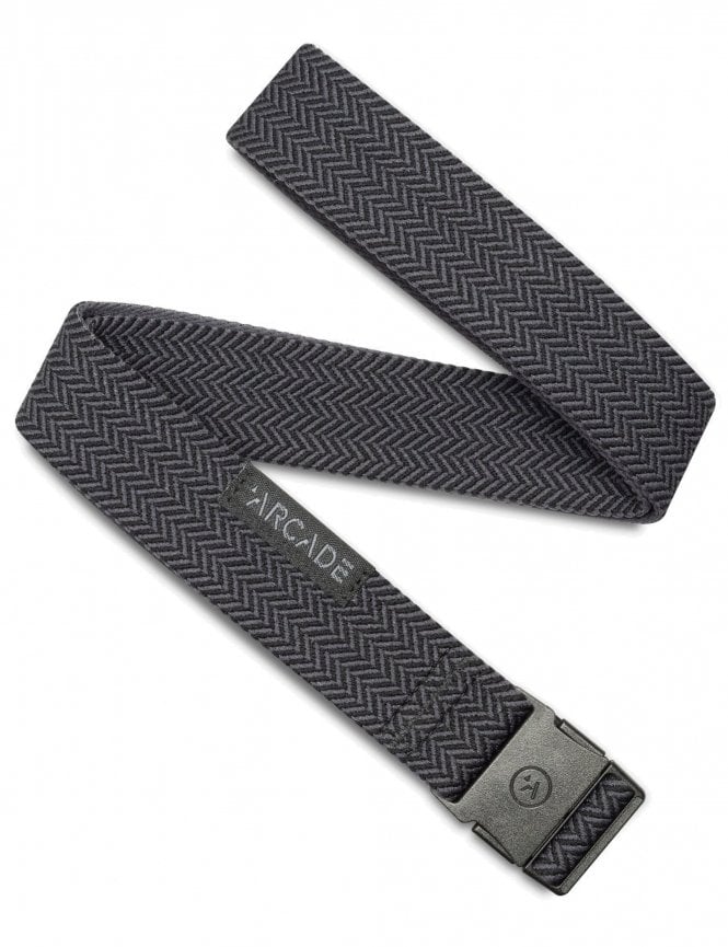 Arcade belt Hemingway slim black/black
