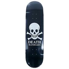 Death OG Skull black 8.25" deck