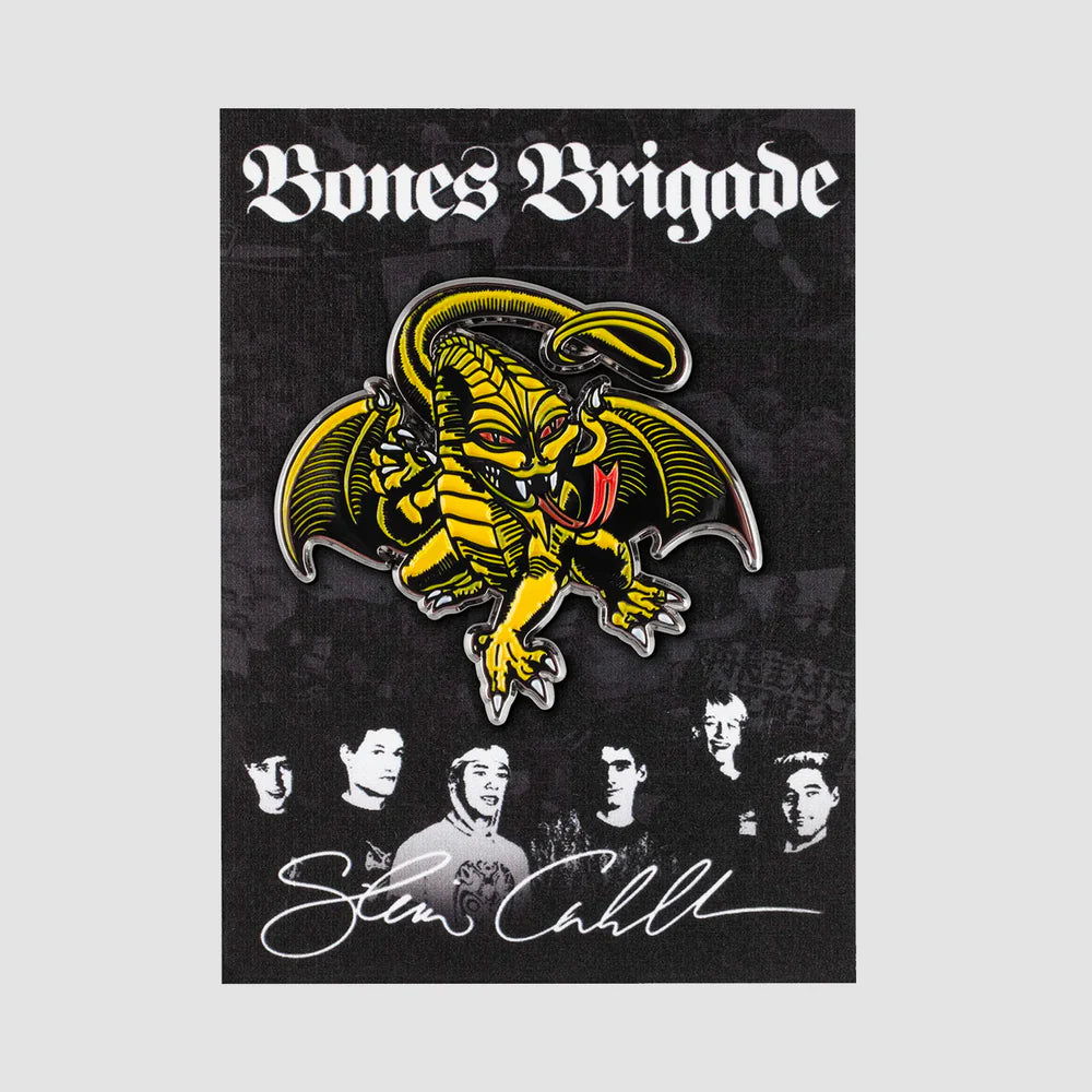 POWELL PERALTA BONES BRIGADE SERIES 15 STEVE CABALLERO LAPEL PIN