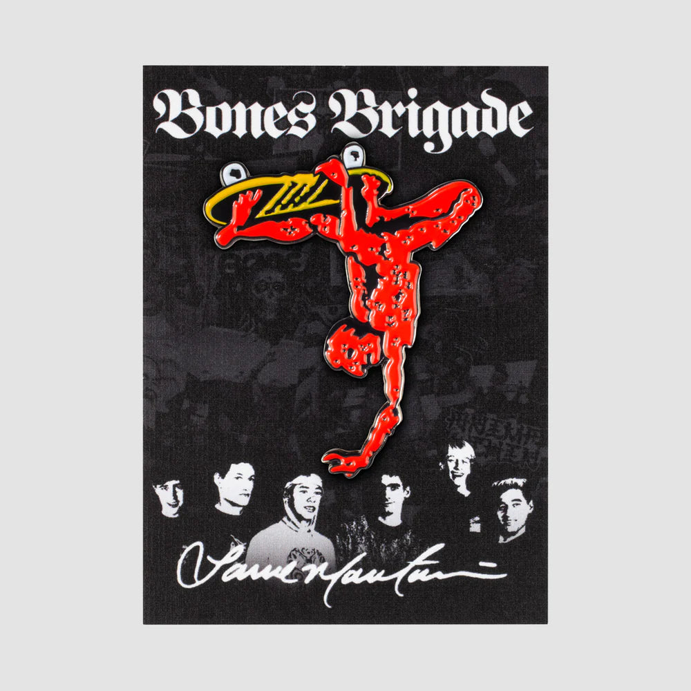 POWELL PERALTA BONES BRIGADE SERIES 15 LANCE MOUNTAIN LAPEL PIN