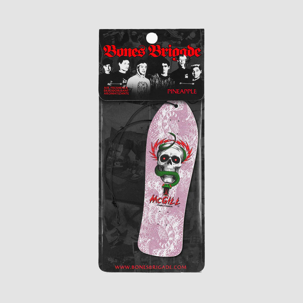 POWELL PERALTA BONES BRIGADE SERIES 15 MIKE MCGILL AIR FRESHENER WHITE